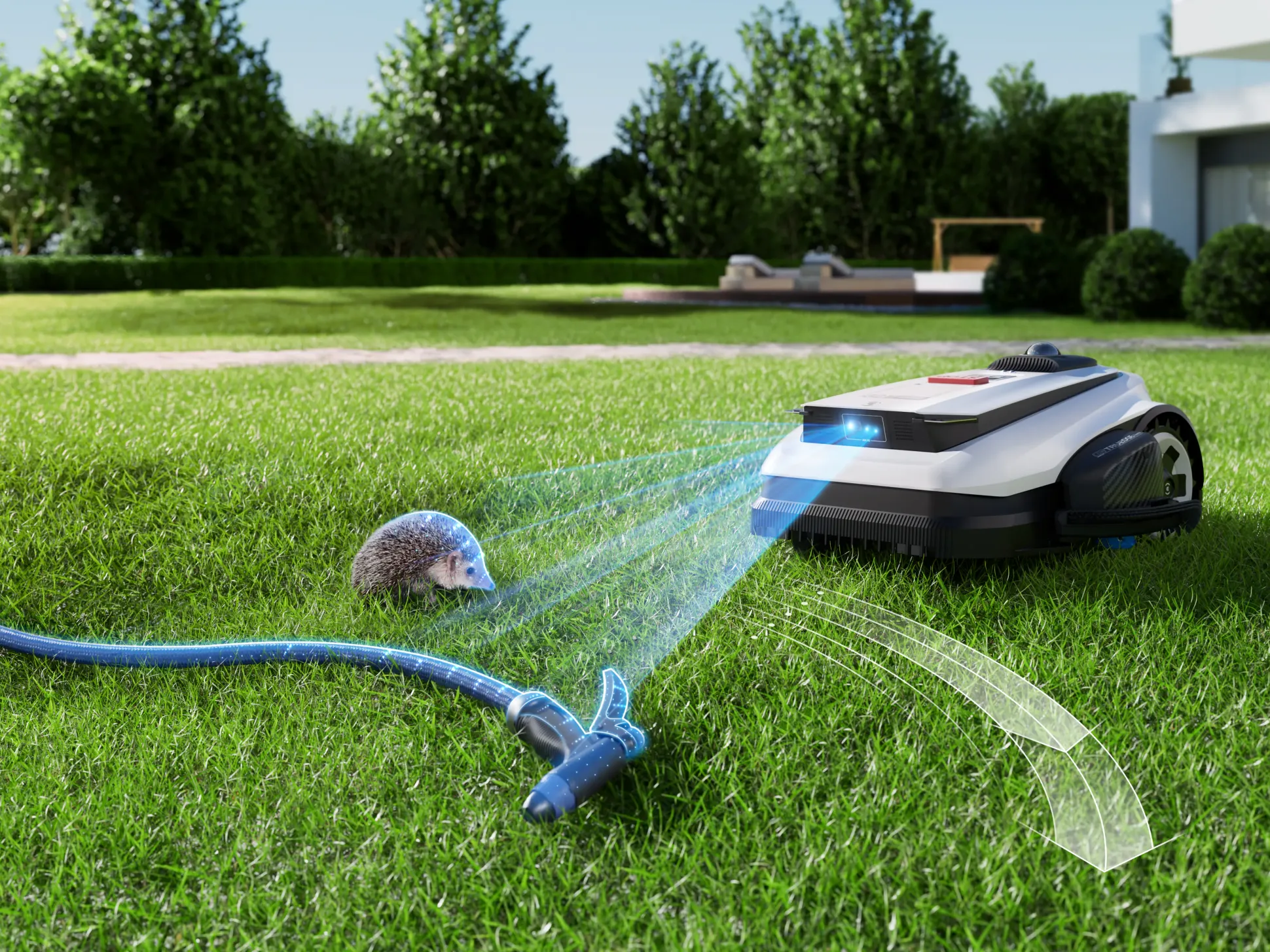 ECOVACS Mähroboter GOAT A3000 LiDAR Pro - 33 cm Schnittbreite 3000 m² 32 V