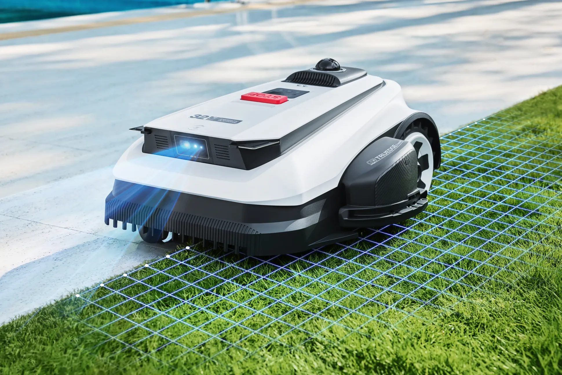 ECOVACS Mähroboter GOAT A3000 LiDAR Pro - 33 cm Schnittbreite 3000 m² 32 V