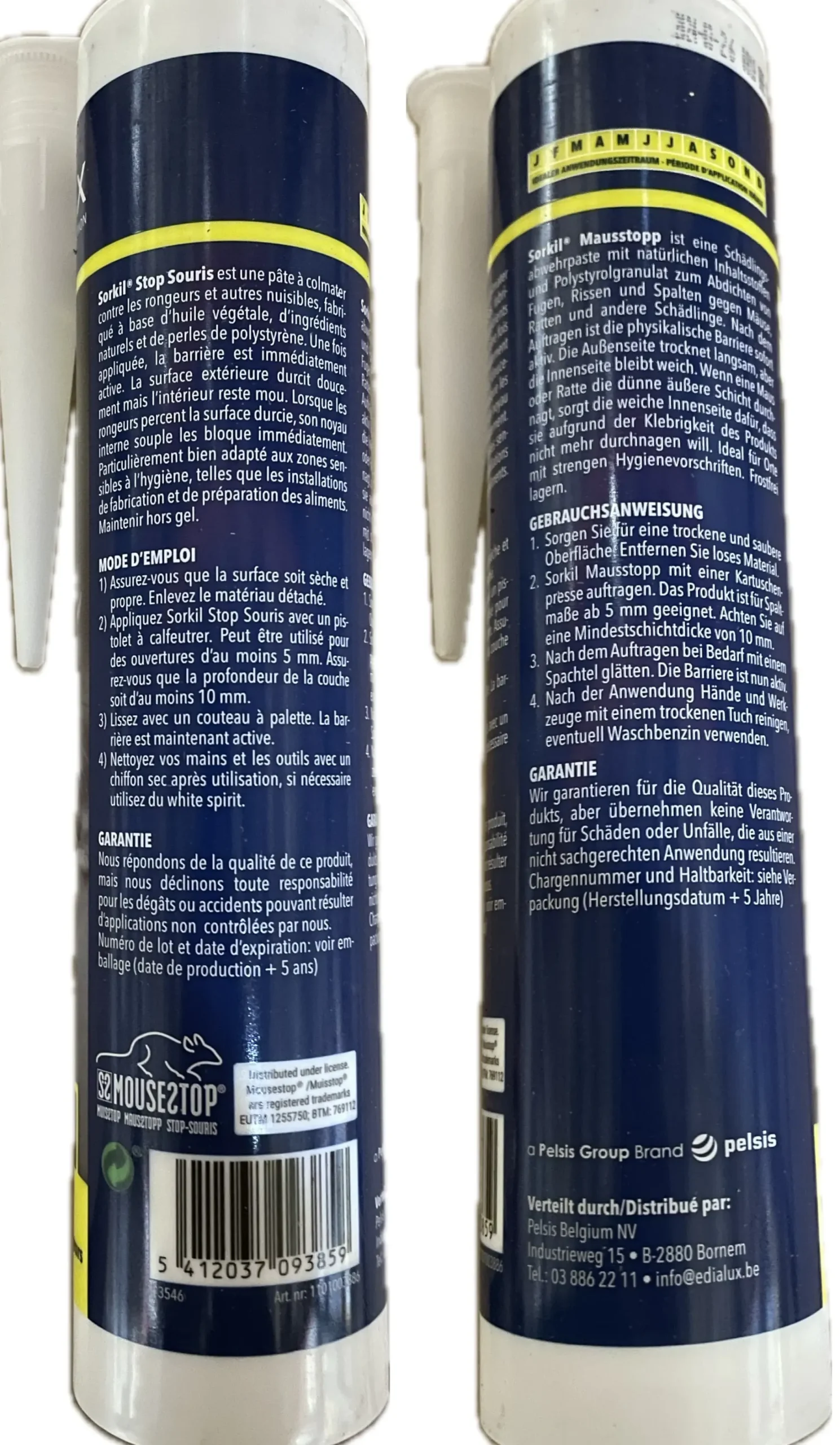 Edialux Schädlingsabwehrpaste Mausstopp Sorkil 200g