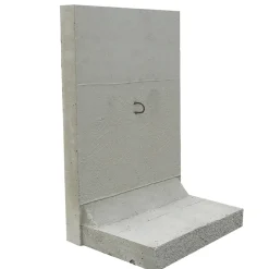EHL L-Stein Ecke Beton 85 x 100 x 155 cm grau
