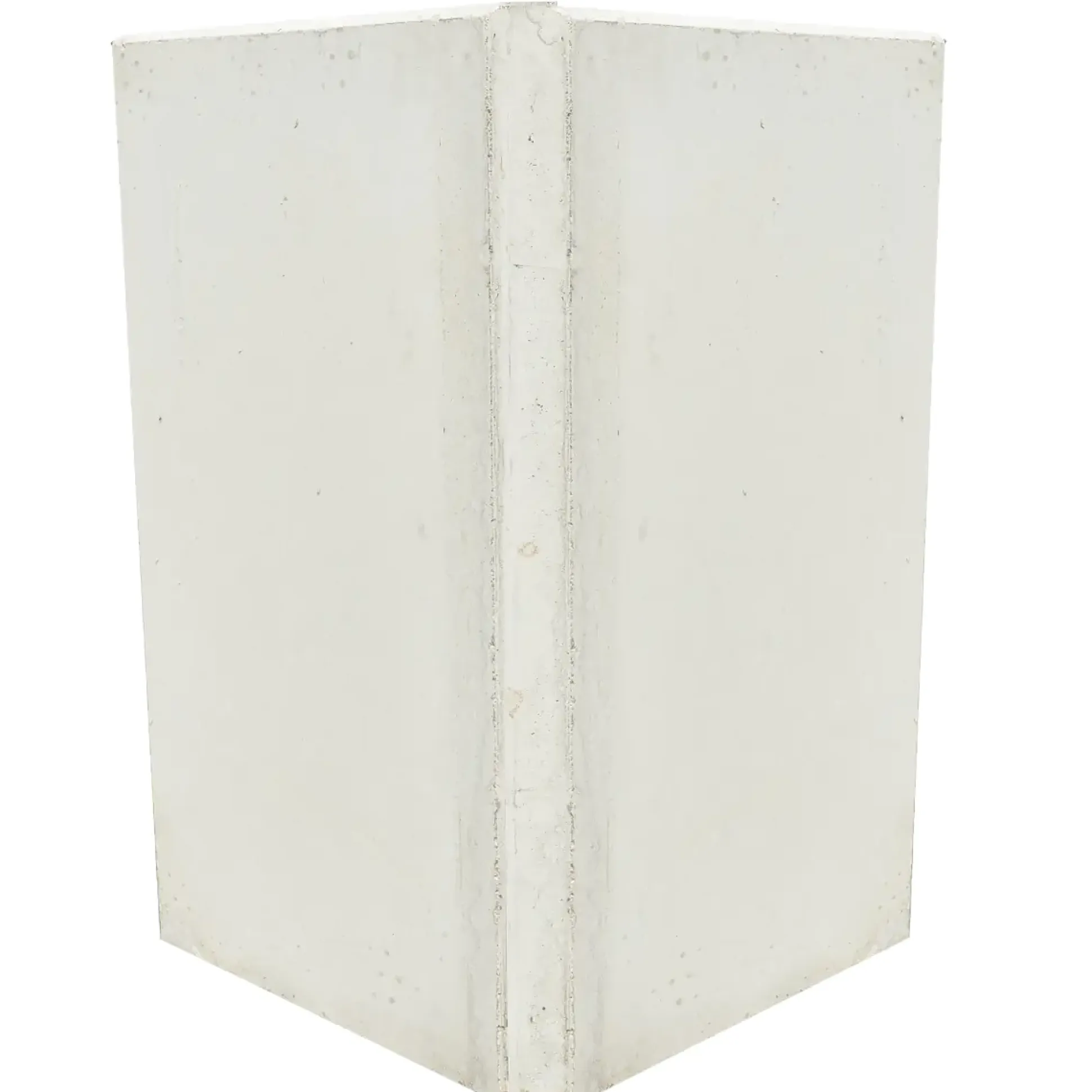 EHL L-Stein Ecke Beton 30 x 50 x 55 cm 2-teilig grau