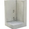 EHL L-Stein Ecke Beton 50 x 50 x 80 cm grau