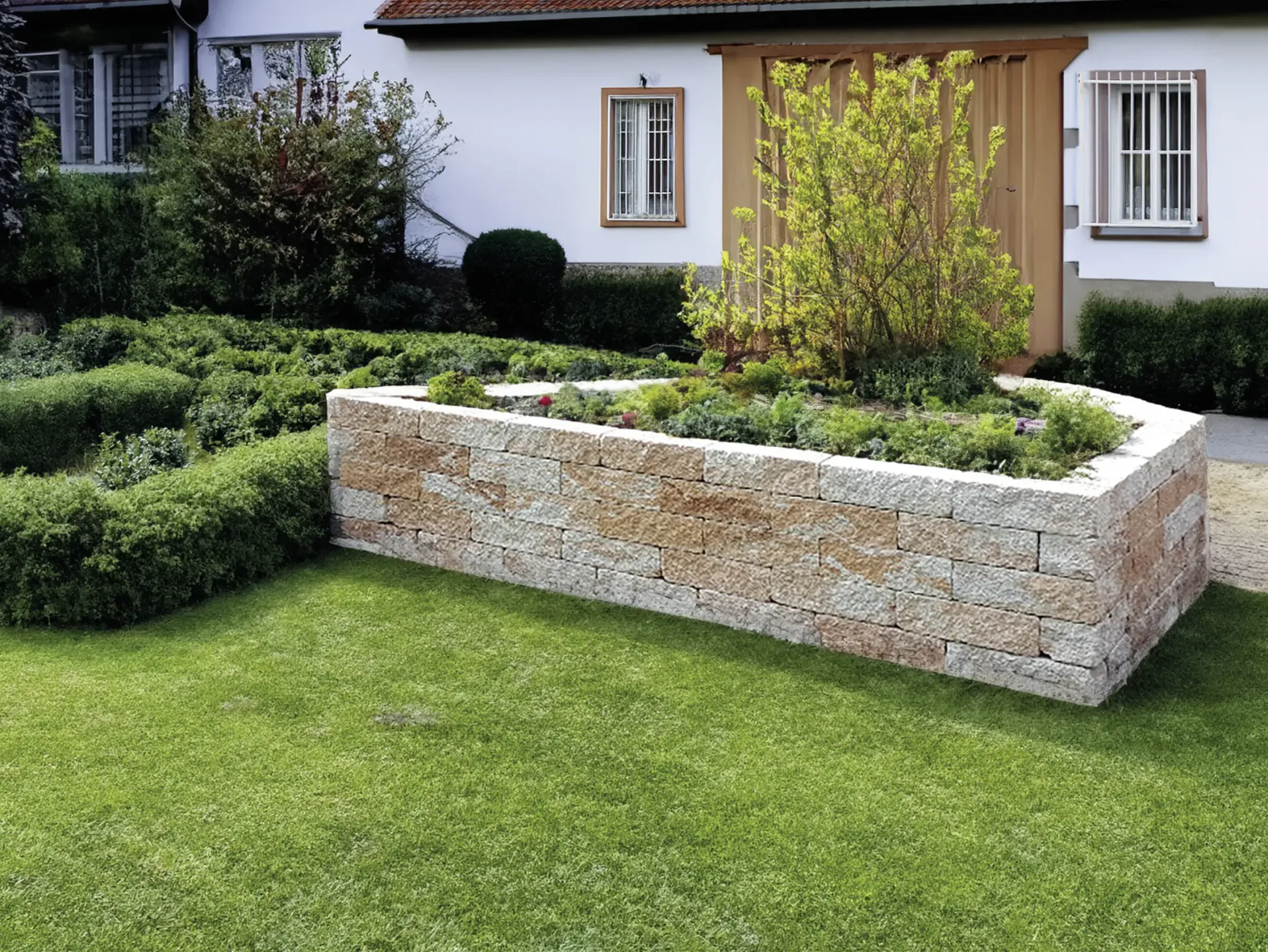 EHL Mauerstein Anzio Antik Light Normalstein 50 x 18 x 15 cm sandstein-gelb