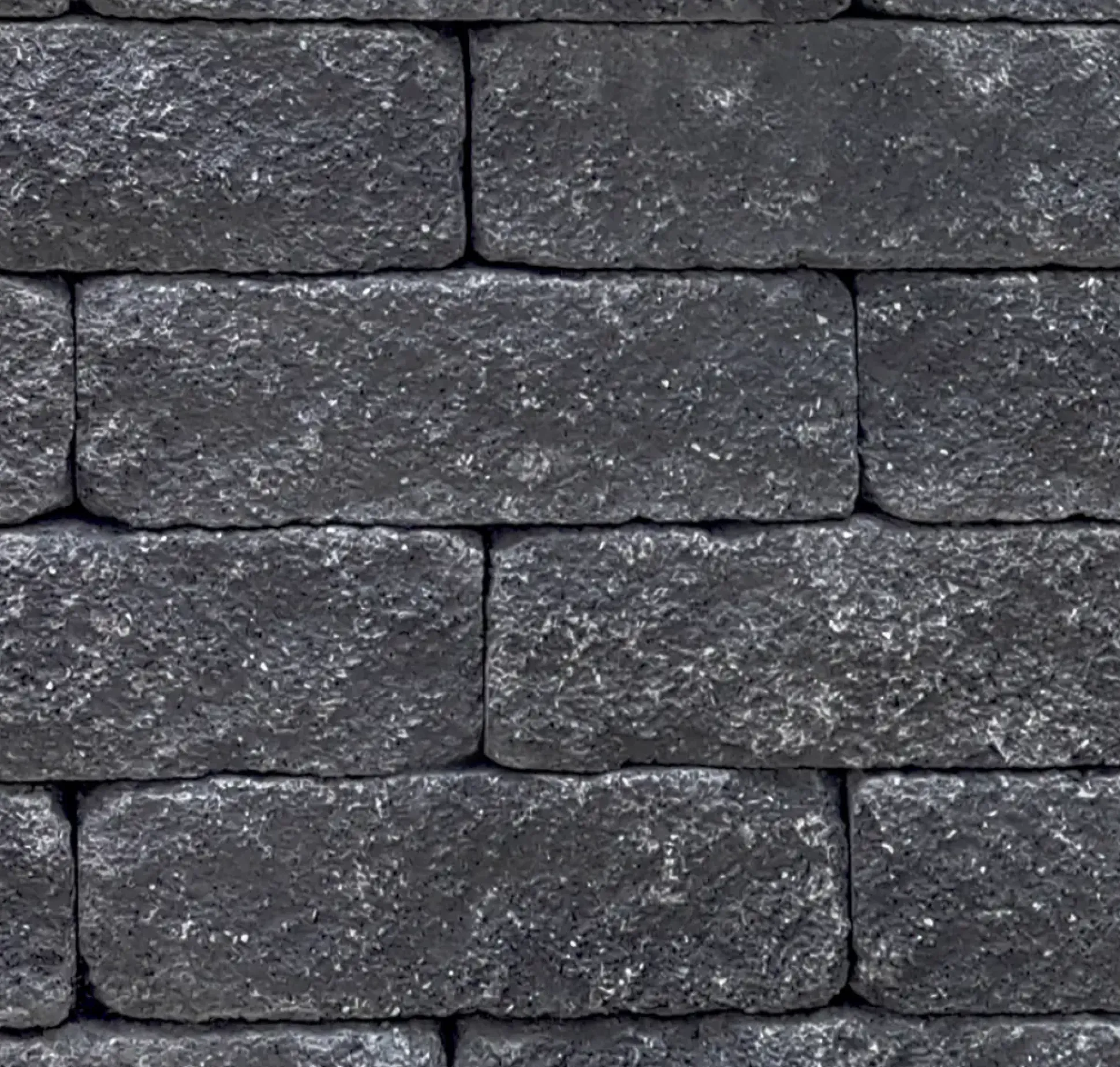 EHL Mauerstein Anzio Antik Light Normalstein 50 x 18 x 15 cm basalt-anthrazit