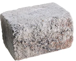 EHL Mauerstein Anzio Antik Light Halbstein 25 x 18 x 15 cm Muschelkalk