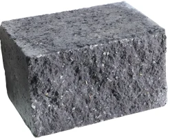 EHL Mauerstein Anzio Light Halbstein 25 x 18 x 15 cm basalt-anthrazit