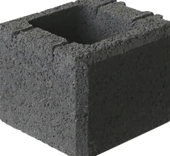 EHL Mauerstein Planomur Halbstein 25 x 25 x 20 cm anthrazit