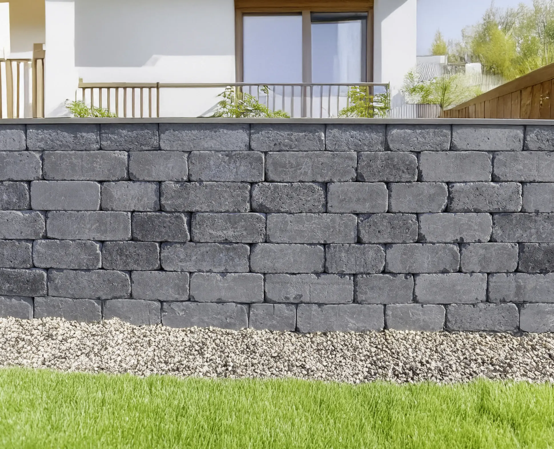 EHL Mauerstein Verona Antik Light 24 x 14 x 12 cm basalt-anthrazit