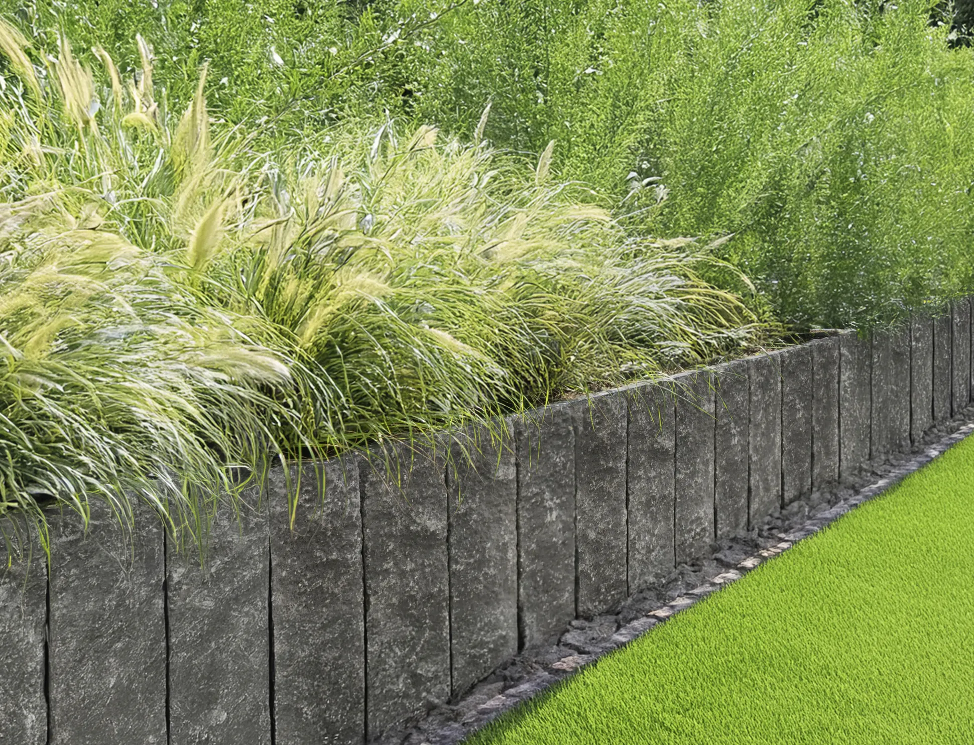 EHL Palisade Anzio Light 50 x 18 x 15 cm basalt-anthrazit