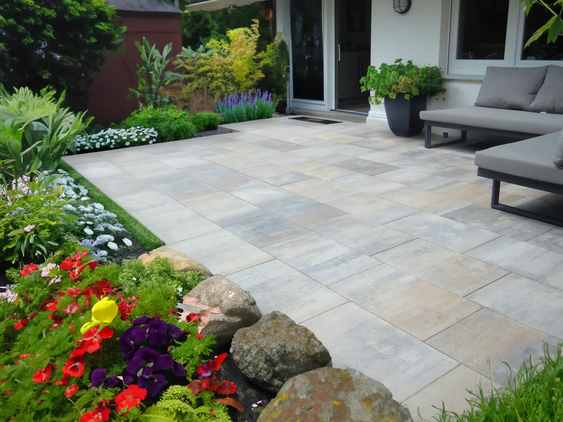 EHL Terrassenplatte Artano 60 x 40 x 4 cm muschelkalk