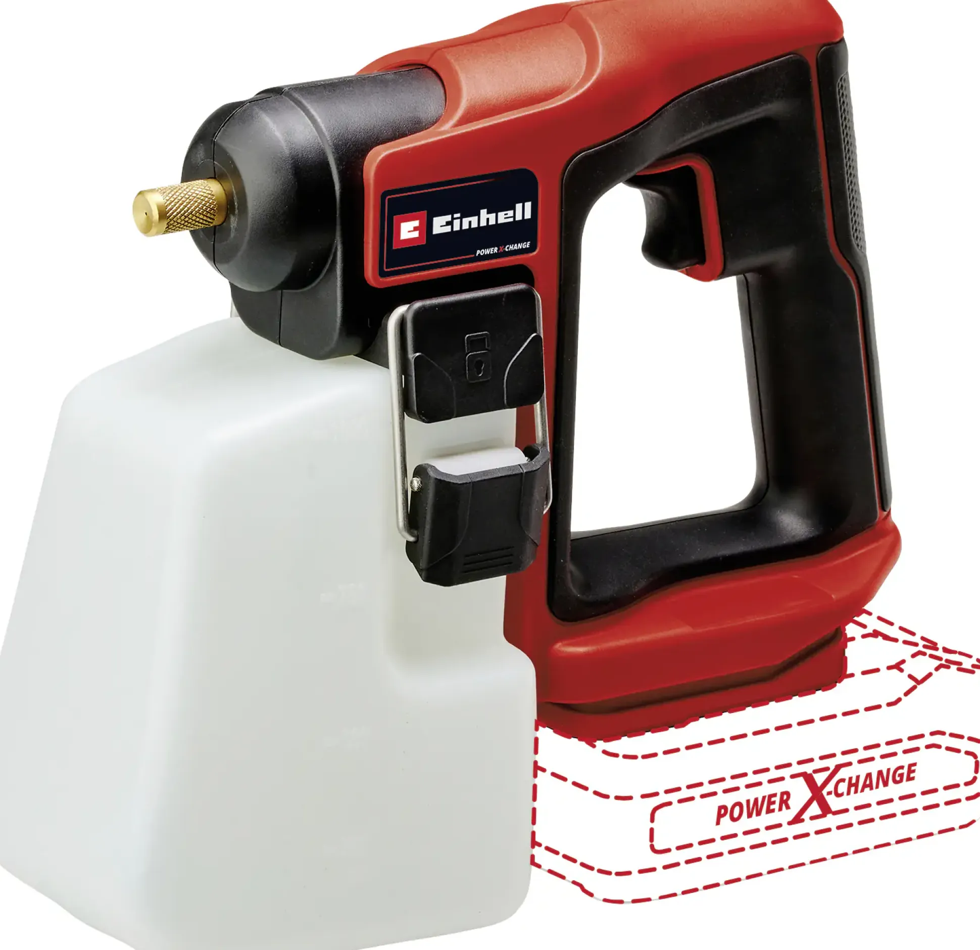 Einhell Akku Drucksprühgerät GE-WS 18/10 Li-Solo 9,6 l/h Durchflussmenge