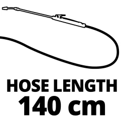 Einhell Akku Drucksprühgerät GE-WS 18/35 Li-Solo 60 l/h Durchflussmenge