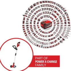 Einhell Akku Fugenreiniger GC-CC 18 Li-Solo, 18 V