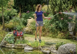 Einhell Akku Gartenpumpe AQUINNA 18/30 F LED 3000 l/h