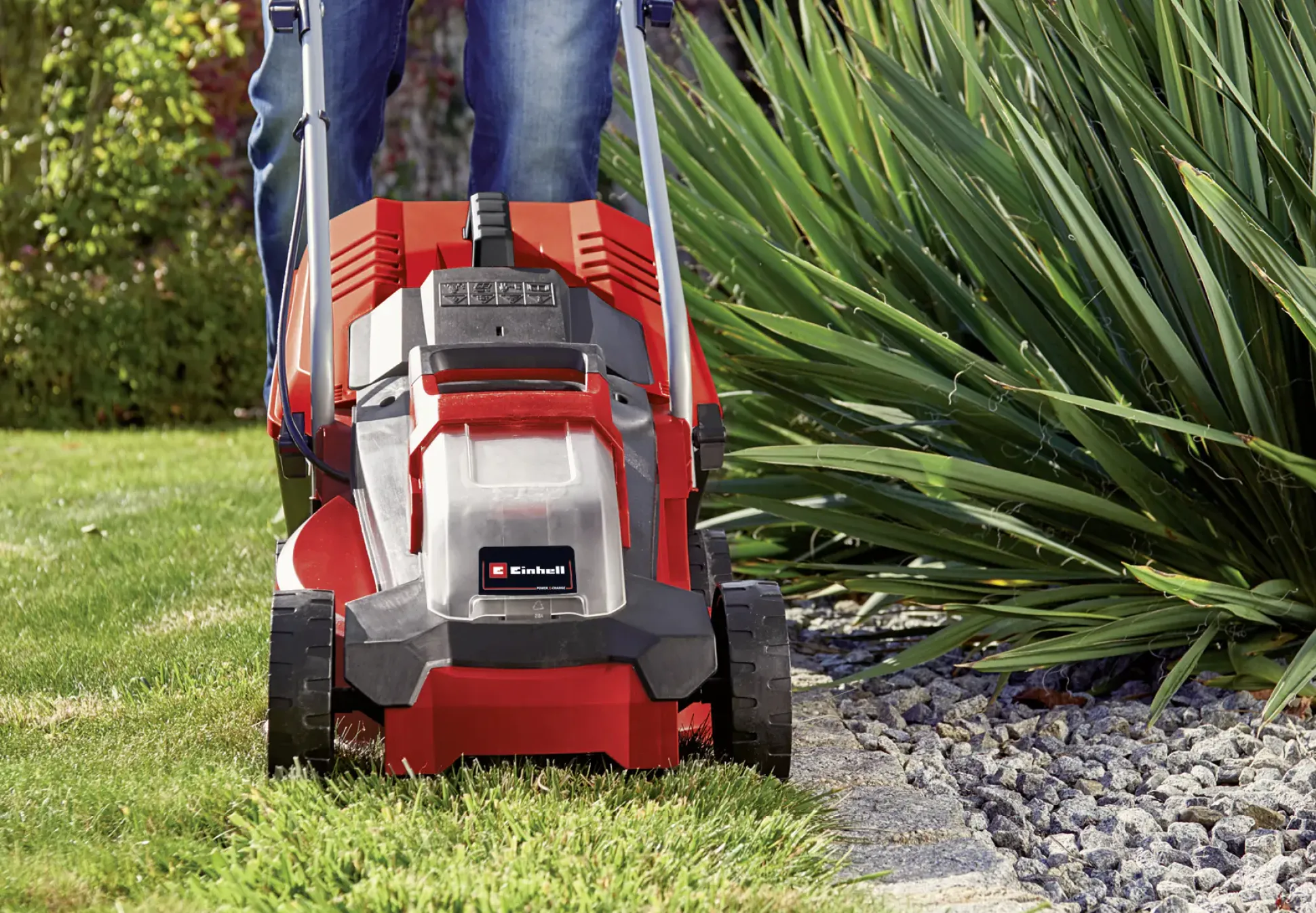 Einhell Akku Rasenmäher GE-CM 18/30 Li-solo 30 cm Schnittbreite