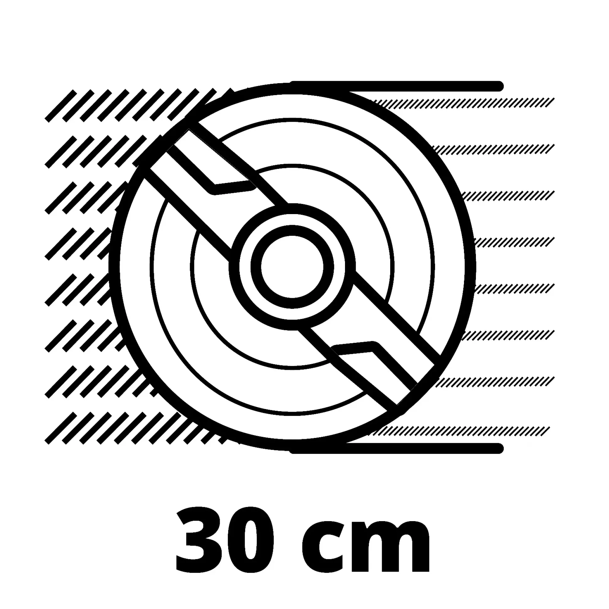 Einhell Akku Rasenmäher GE-CM 18/30 Li-solo 30 cm Schnittbreite