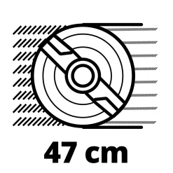 Einhell Akku Rasenmäher GP-CM 36/47 S Li BL 47 cm Schnittbreite
