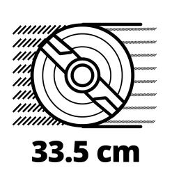 Einhell Akku Rasenmäher RASARRO 36/34 34 cm Schnittbreite