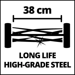 Einhell Akku Spindelmäher GE-HM 18/38 Li-solo 38 cm Schnittbreite