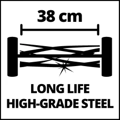 Einhell Akku Spindelmäher GE-HM 18/38 Li-solo 38 cm Schnittbreite