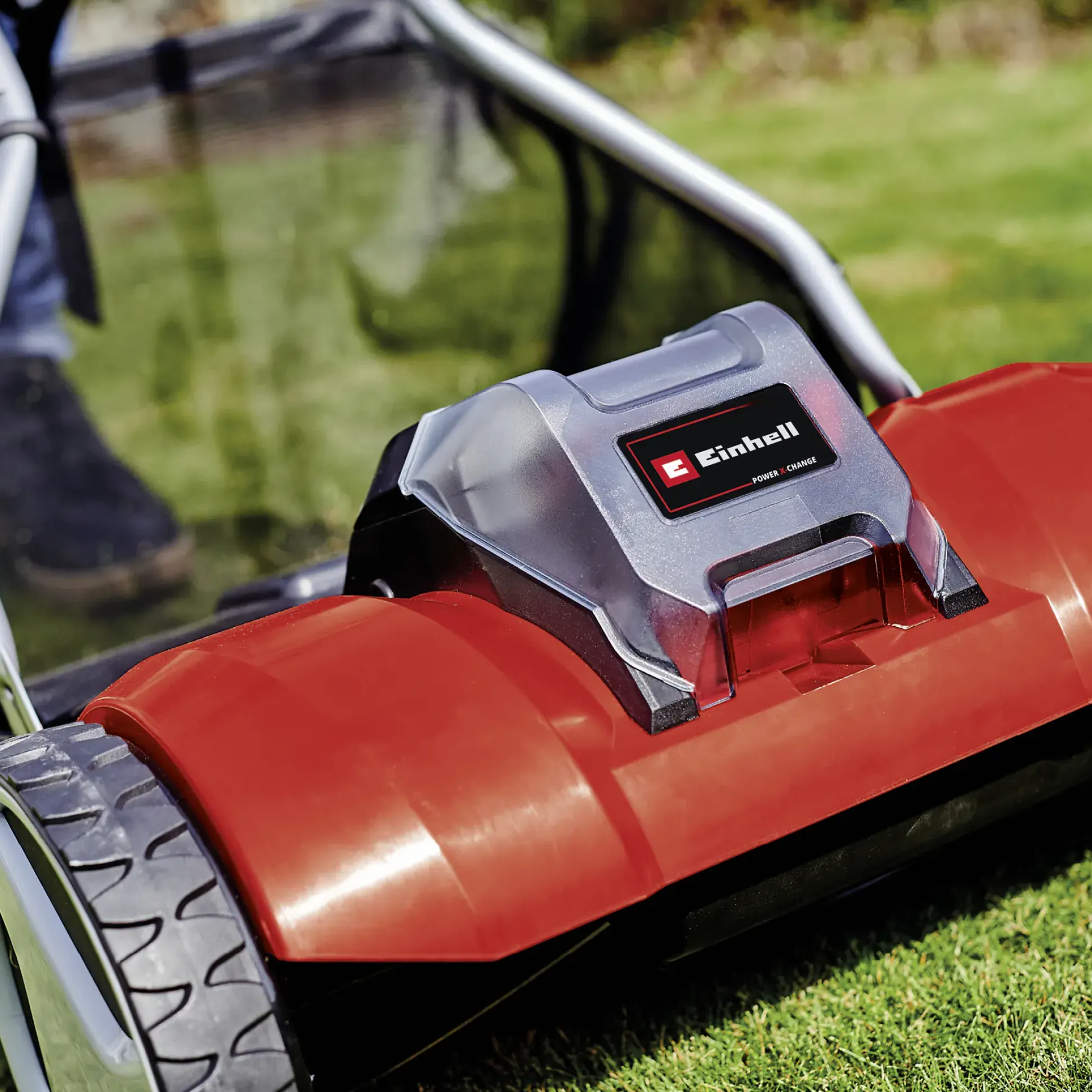 Einhell Akku Spindelmäher GE-HM 18/38 Li-solo 38 cm Schnittbreite