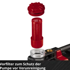 Einhell Akku-Gartenpumpe AQUINNA 36/38 F LED 3.800 l/h