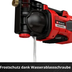 Einhell Akku-Gartenpumpe AQUINNA 36/38 F LED 3.800 l/h