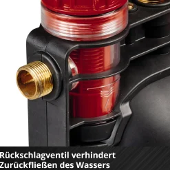 Einhell Akku-Gartenpumpe AQUINNA 36/38 F LED 3.800 l/h