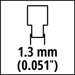 Einhell Ersatzkette für Einhell Kettensägen 25 cm 39 Treibglieder