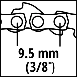 Einhell Ersatzkette für Einhell Kettensägen 30 cm