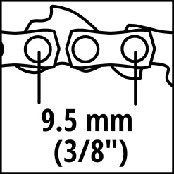 Einhell Ersatzkette Kettensäge 20 cm 1,1 33T 3/8