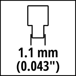 Einhell Ersatzkette Kettensäge 20 cm 1,1 33T 3/8