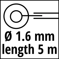 Einhell Ersatzspule GE-CT 18/30 5 m 1,6 mm