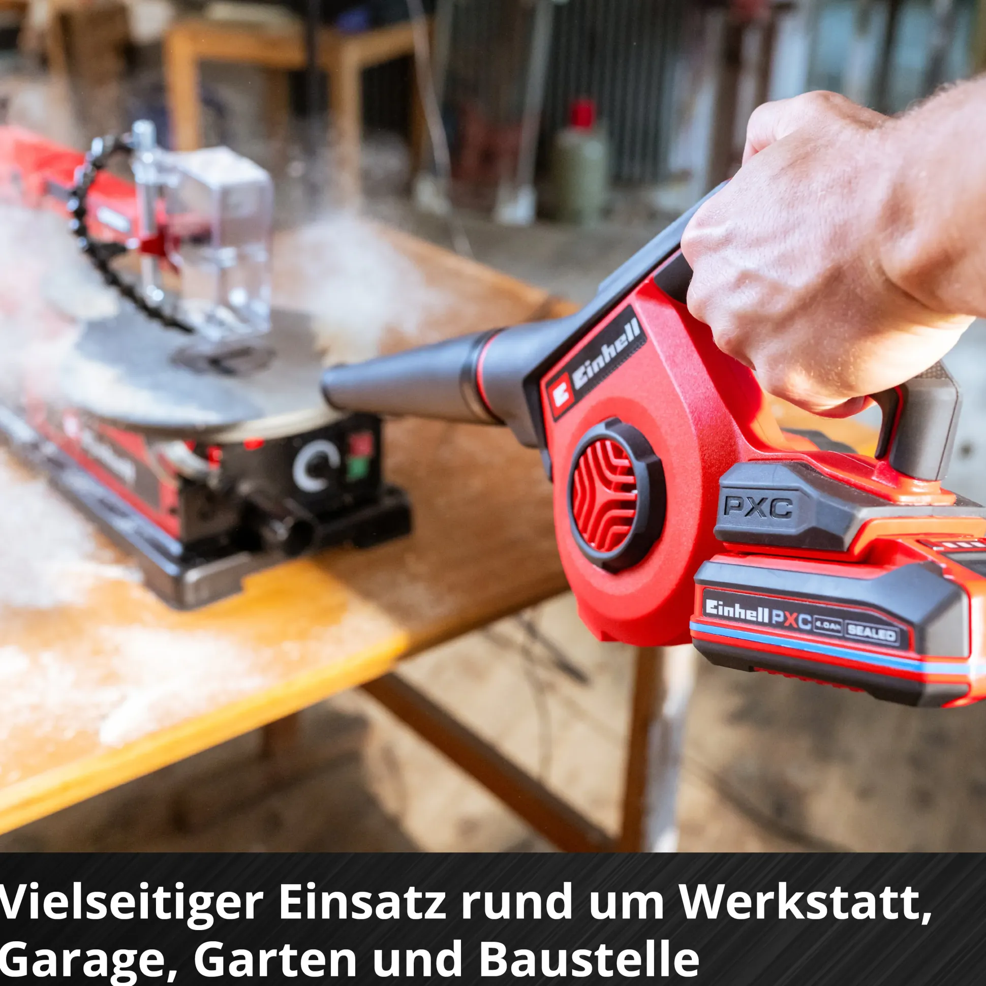 Einhell Expert Akku-Bläser TE-CB 18/270 Li Solo