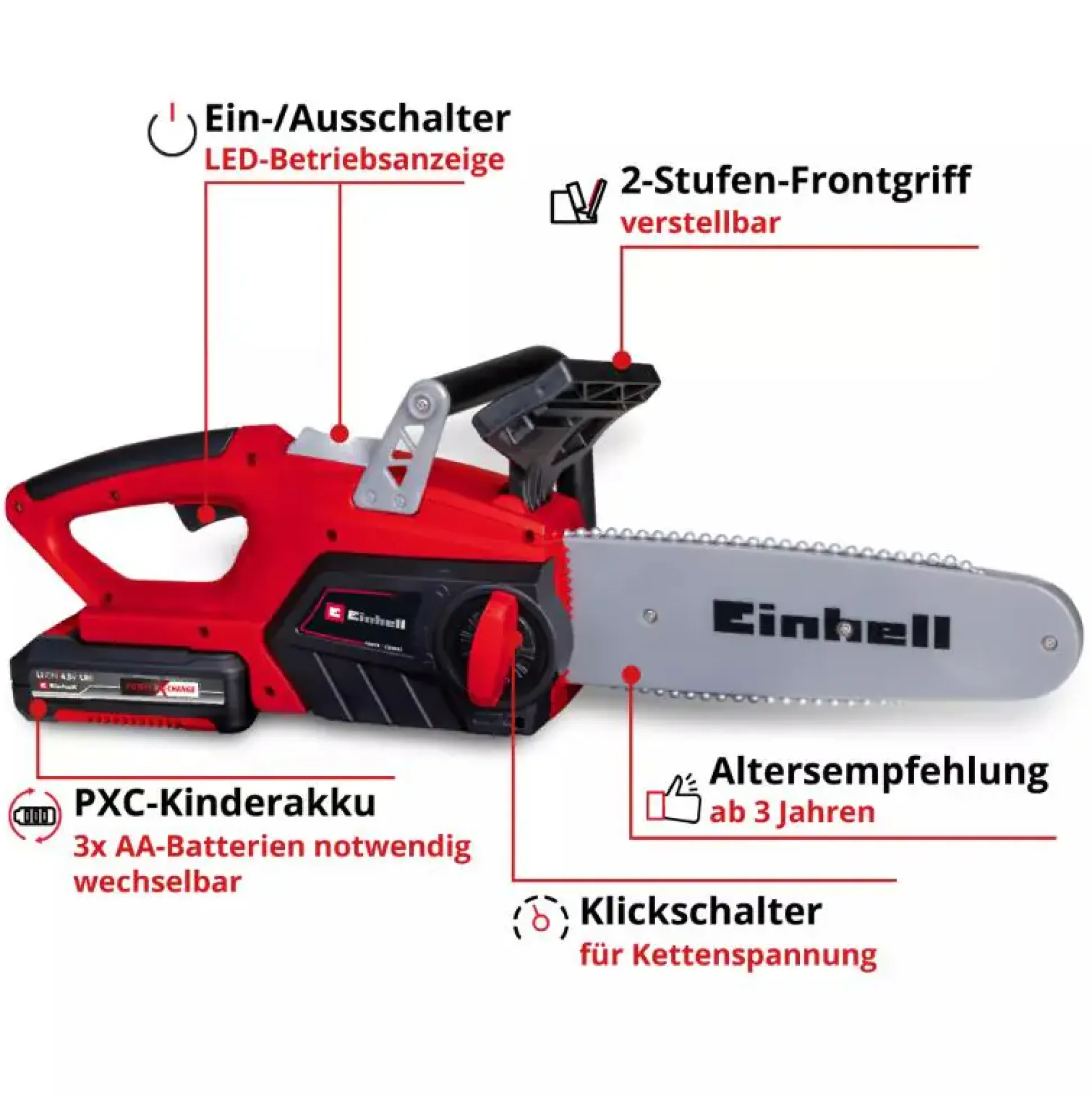Einhell Kids Kinder-Akkukettensäge