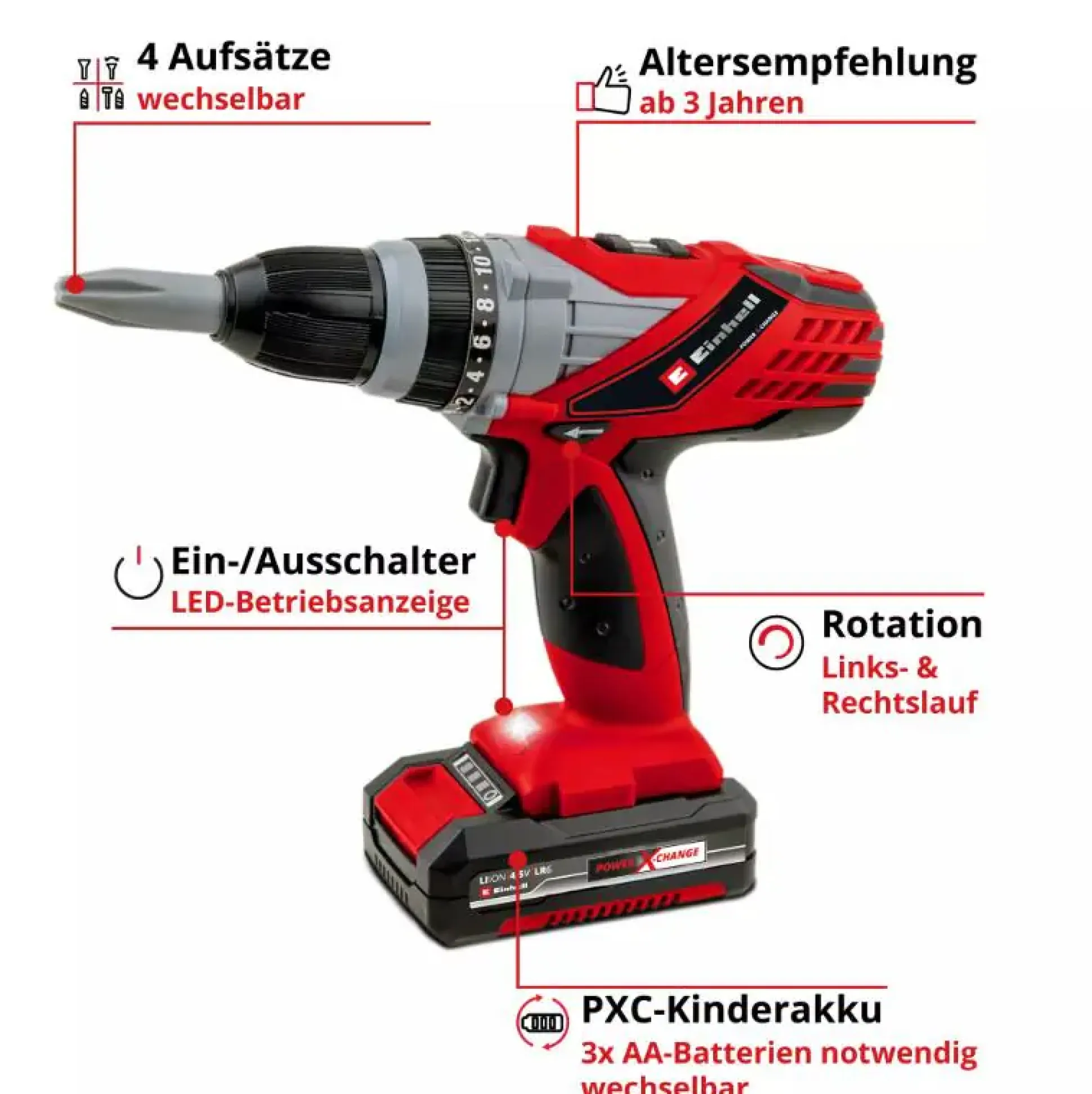 Einhell Kids Kinder-Akkuschrauber