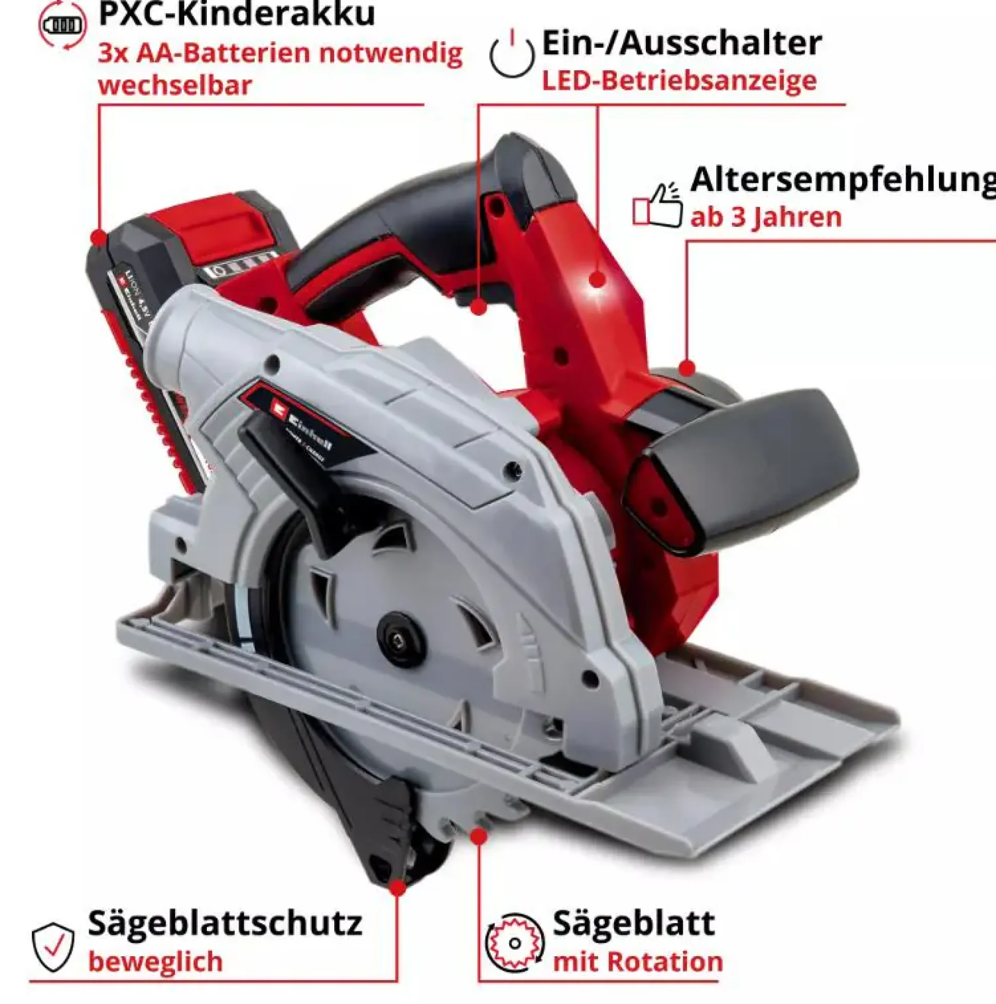 Einhell Kids Kinder-Handkreissäge