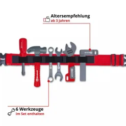 Einhell Kids Kinder-Werkzeuggürtel 7 teilig