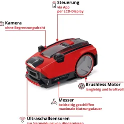Einhell Mähroboter Freelexo Cam Plus 600