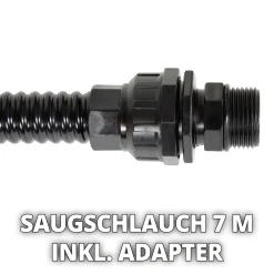 Einhell Saugschlauch 7 m für Pumpe Kunststoff