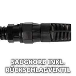 Einhell Saugschlauch 7 m für Pumpe Kunststoff