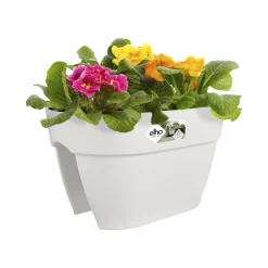 Elho Blumenkasten Vibia Campana Flower Bridge 40 weiß