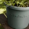 Elho Blumentopf Algarve Cilindro Ø 35 x 30 cm thymian grün