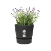 Elho Pflanztopf Greenville Ø 25 x 23 cm living schwarz