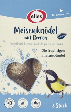 Elles Meisenknödel ohne Netz mit Beeren 6 Stück
