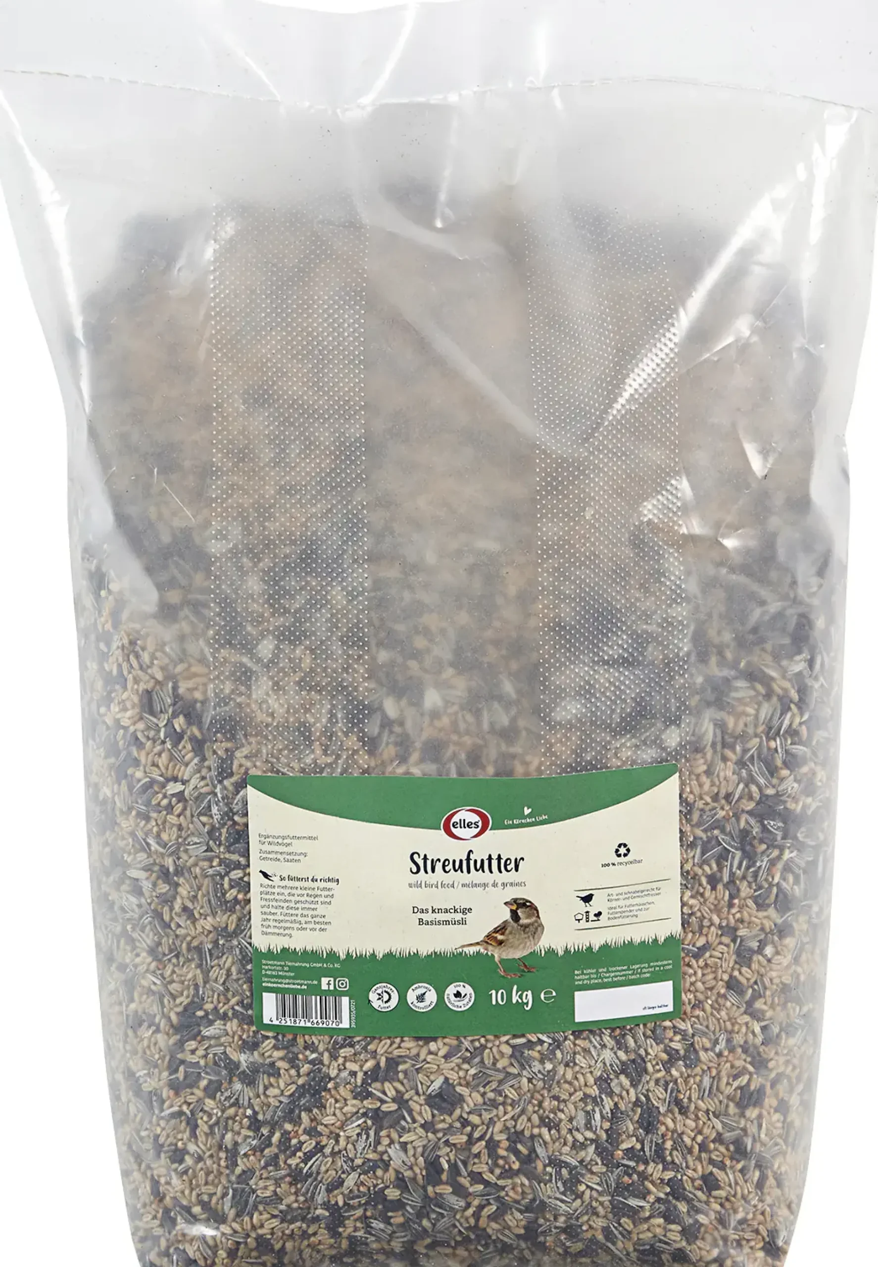 Elles Streufutter für Wildvögel 10 kg