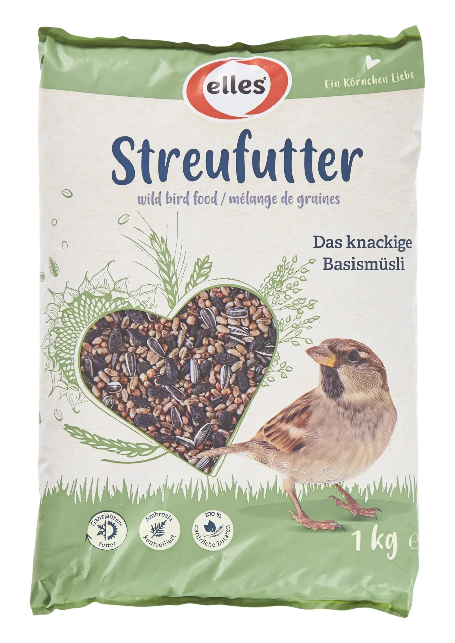 Elles Streufutter für Wildvögel 1 kg