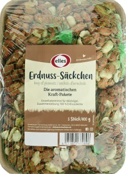 Elles Wildvogelfutter Erdnuss-Säckchen 5 Stück