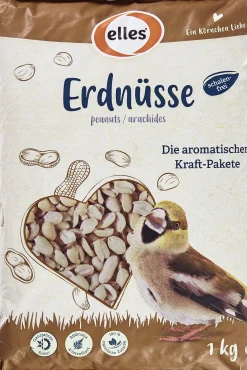 Elles Wildvogelfutter Erdnusskerne 1 kg