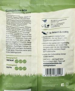 Elles Wildvogelfutter Ganzjahres-Mix 750 g